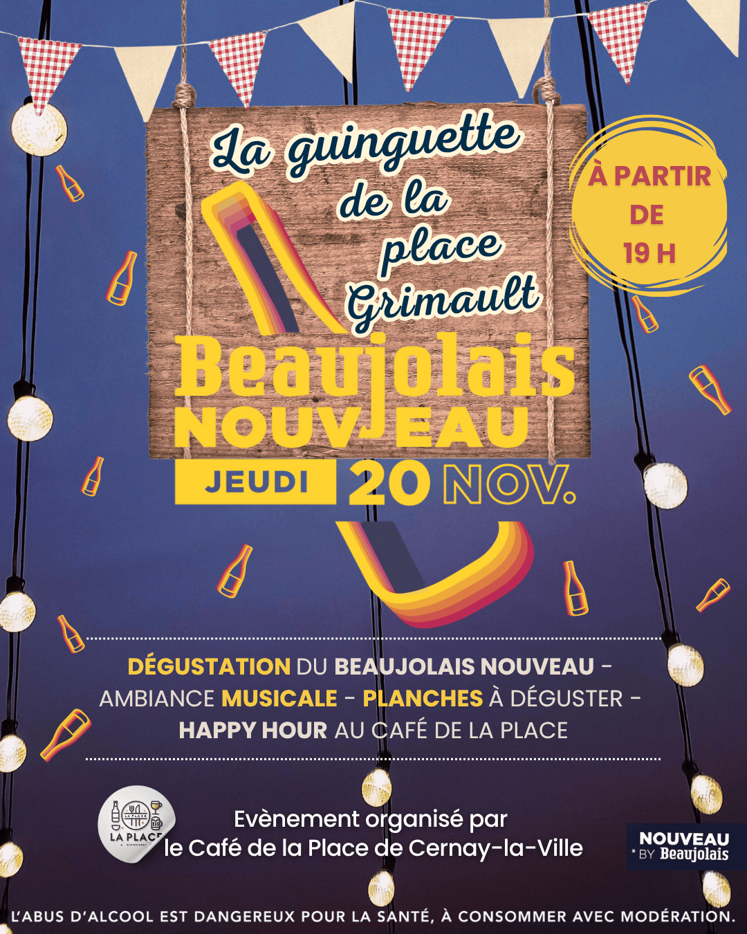 CERNAYLAVILLE Guignette Place Grimault BeaujolaisNouveau2025