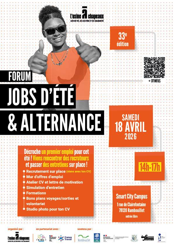 affiche A4 job ete web